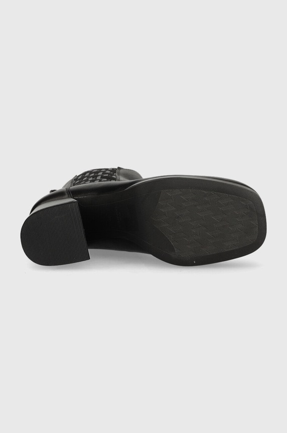 Кожени боти челси Karl Lagerfeld LAVINIA III KL39940.000 черен