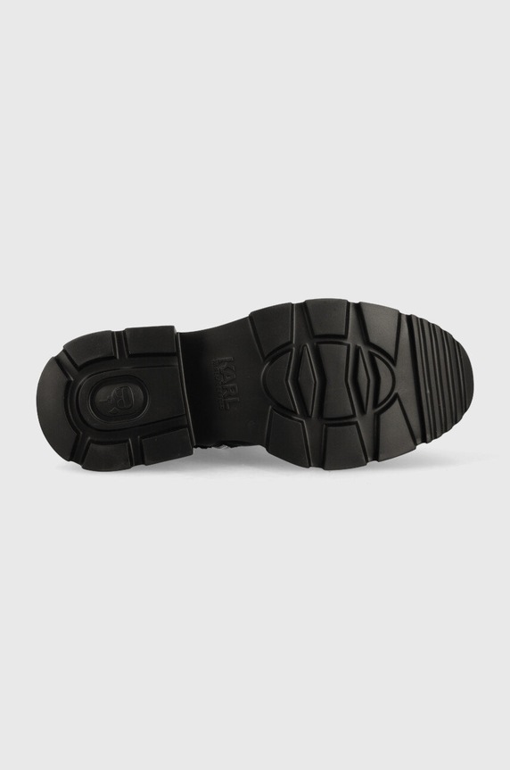 Kožené workery Karl Lagerfeld Danton KL45071.000 černá