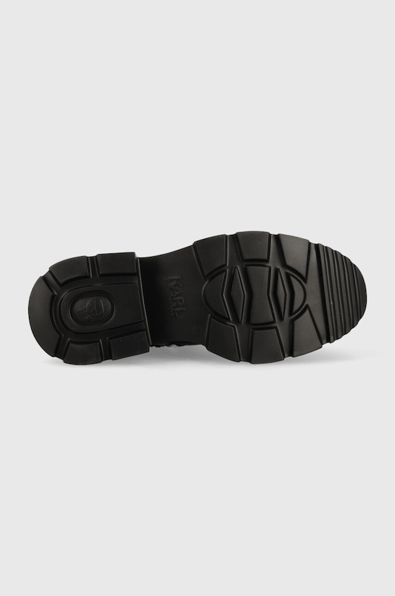 Kožené workery Karl Lagerfeld Danton KL45071.000 černá