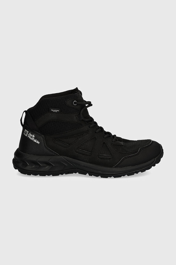 Boty Jack Wolfskin Woodland 2 Texapore Mid 4051331 černá AW25