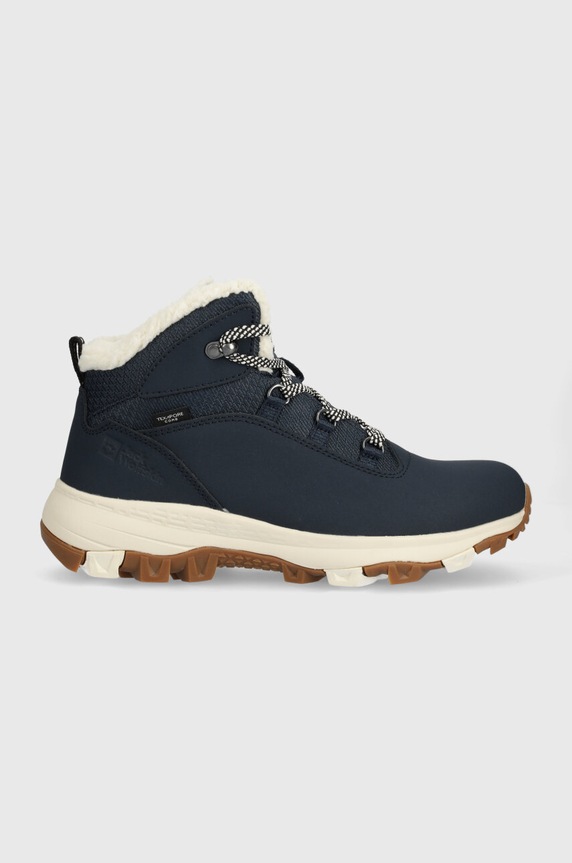 Jack Wolfskin scarpe Everquest Texapore Mid pelle fiore blu 4053581