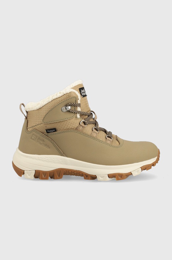 Παπούτσια Jack Wolfskin Everquest Texapore Mid υφασμάτινο μπεζ 4053581