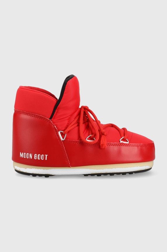 Moon Boot śniegowce Pumps imitacja skóry licowej czerwony 14600300.RED
