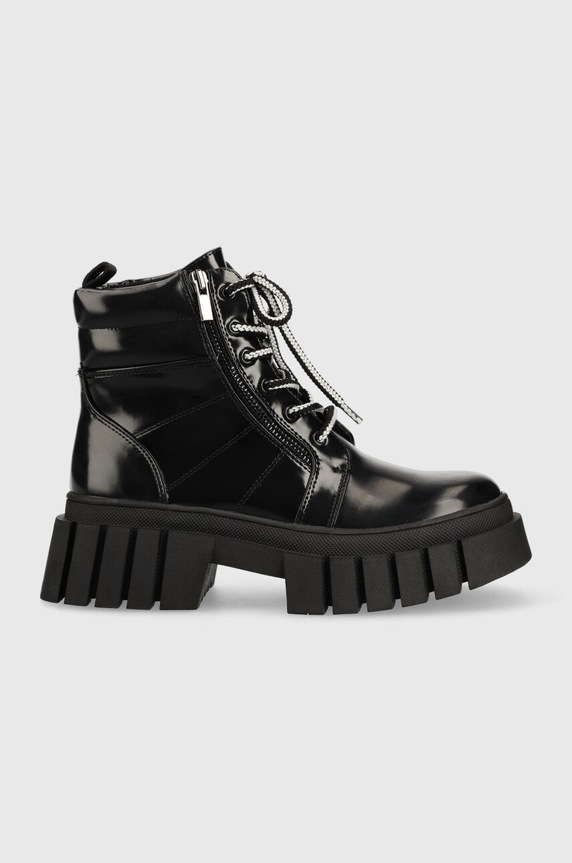 Členkové topánky Steve Madden Incredible jemné zateplenie čierna SM16000130.001