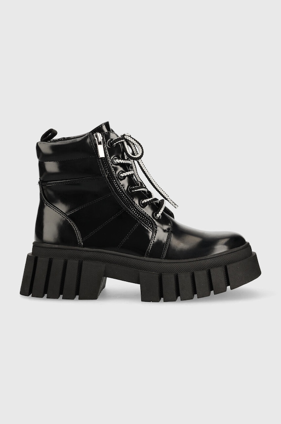 Členkové topánky Steve Madden Incredible jemné zateplenie čierna SM16000130.001