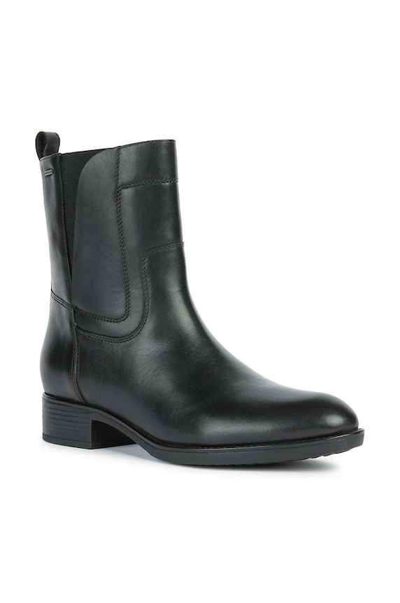 Geox stivaletti alla caviglia in pelle Felicity Abx D26BLA.00043.C9999 nero AW22