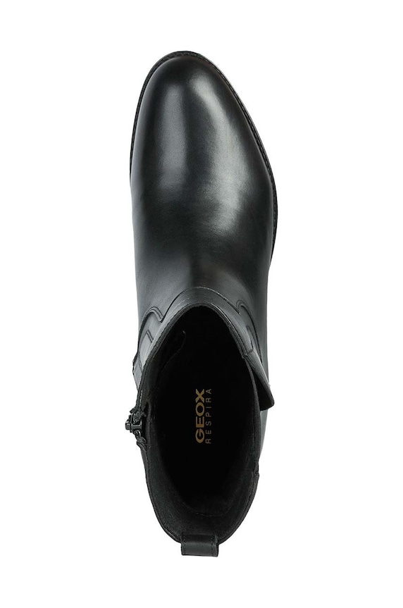 Geox stivaletti alla caviglia in pelle Felicity Abx D26BLA.00043.C9999 nero
