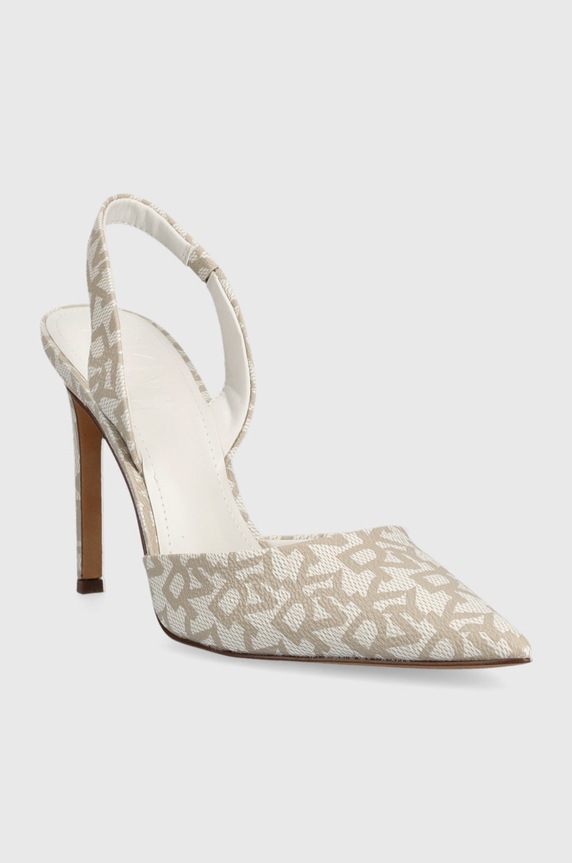 Dkny szpilki Macia K2246223 beżowy AW22