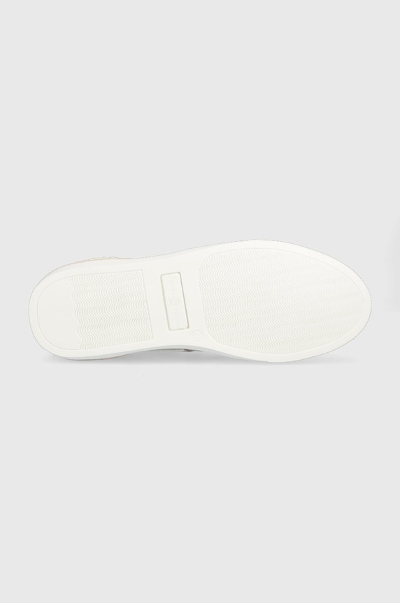 Kožené tenisky Tommy Hilfiger TH LAB COURT SNEAKER FM0FM04267 bílá