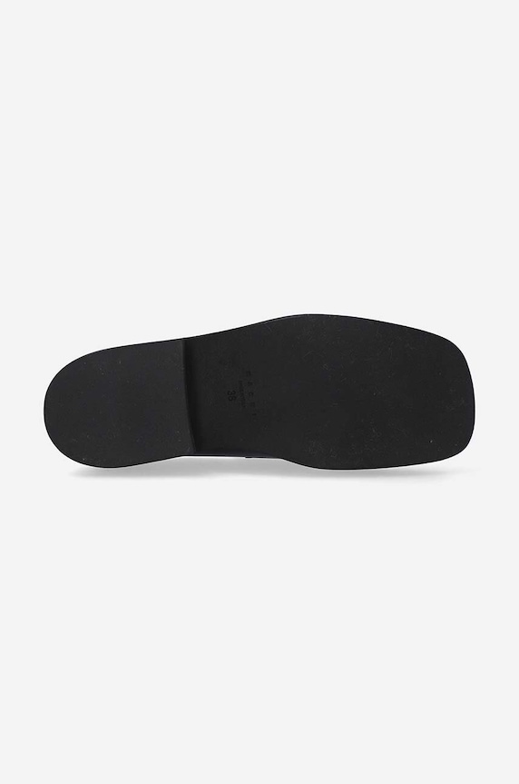 Marni leather loafers Moccasin Shoe MOMS003904.P3731 black AW22