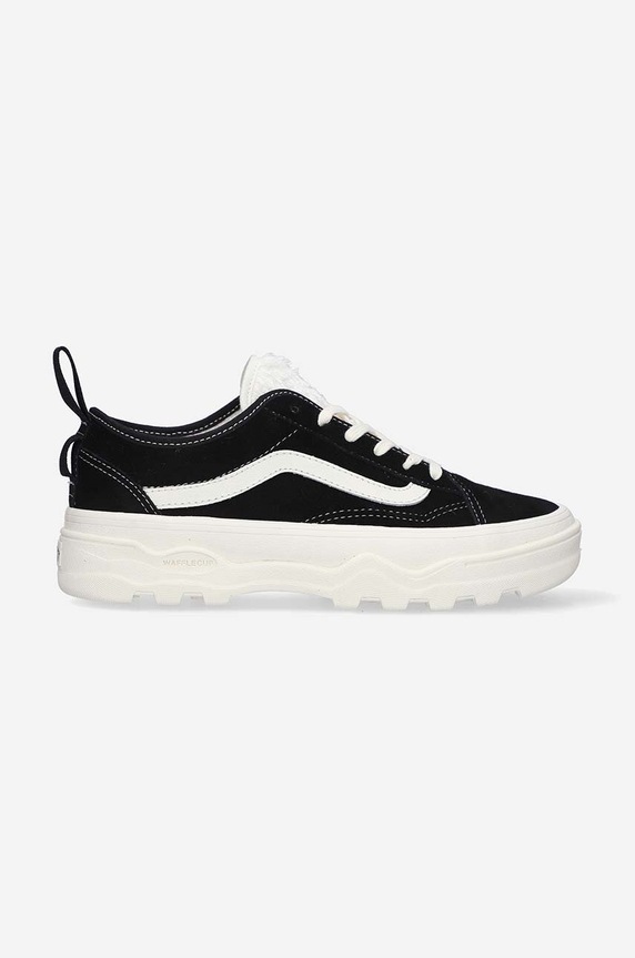 Vans tenisówki zamszowe UA Sentry Old Skool skóra zamszowa czarny VN0A4BVMBLK