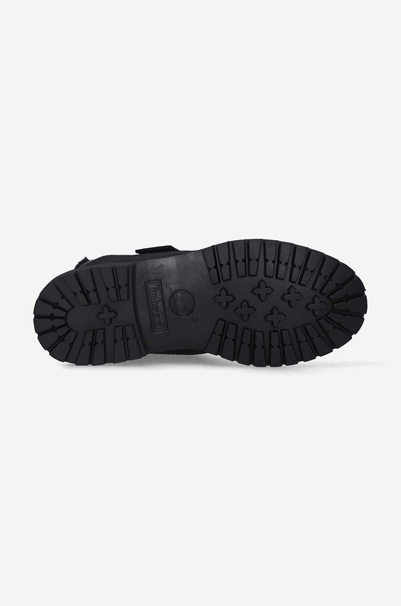 Timberland suede biker boots 6 In Premium Shearlig A1U7S black AW22