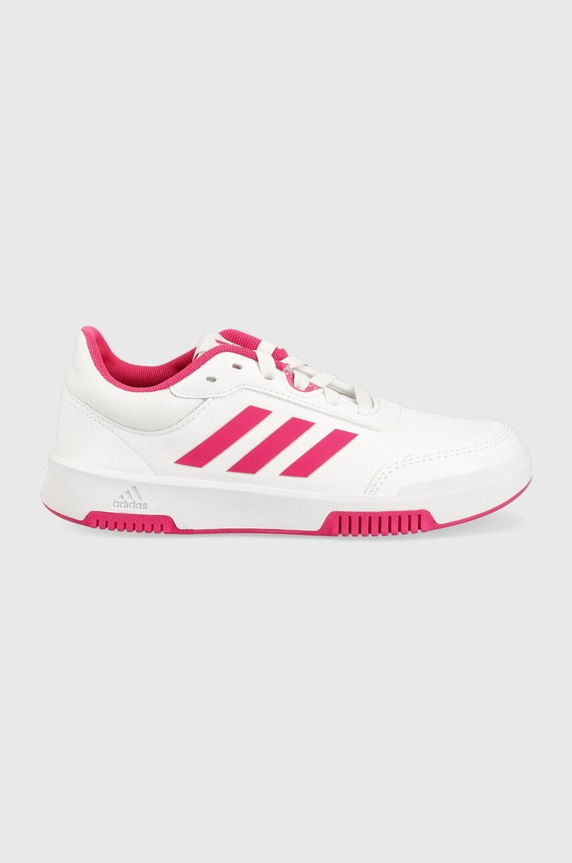 adidas sneakersy dziecięce imitacja skóry licowej biały GW6438