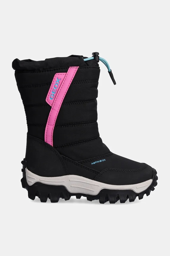 Geox cizme de iarna copii J26FTA.0FU54.24.27 negru AW24