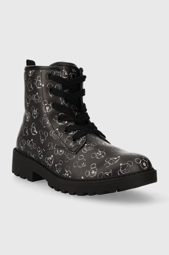 Geox gyerek bakancs J2620D.00004.28.35 fekete AW23