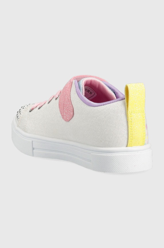 Dziewczynka Skechers tenisówki dziecięce 314789L.9BYY multicolor