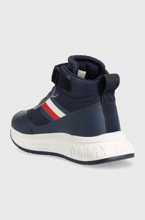 Dziewczynka Tommy Hilfiger sneakersy dziecięce T3B9.32507.30.34 granatowy