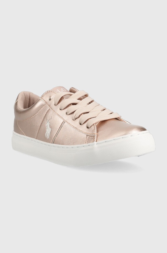 Polo Ralph Lauren sneakersy dziecięce RF103762 różowy AW22