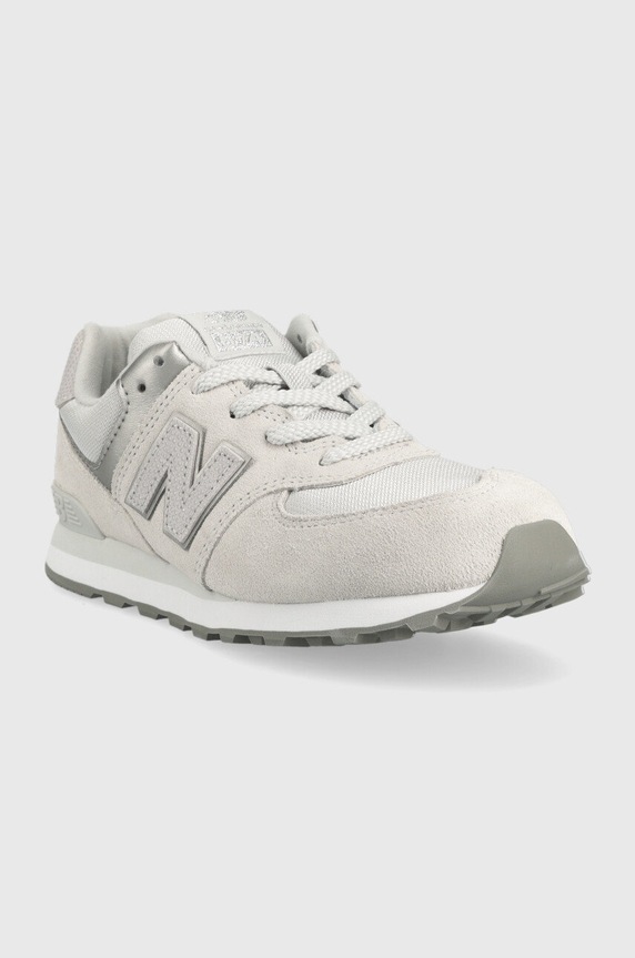 New Balance sneakersy dziecięce GC574ES1 GC574ES1 szary AW22