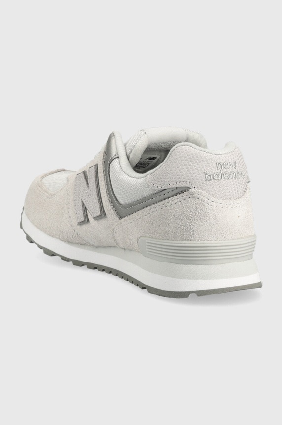 Dziewczynka New Balance sneakersy dziecięce GC574ES1 GC574ES1 szary