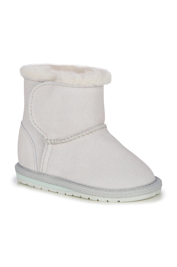 Detské semišové snehule Emu Australia Toddle B10737.Toddle sivá AW22