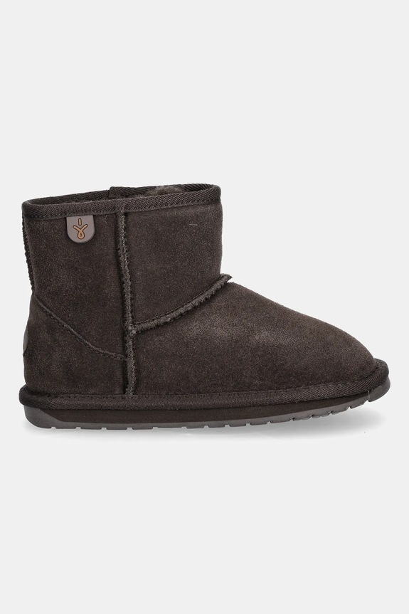 Dětské semišové sněhule Emu Australia Wallaby Mini K10103.Wallaby.Mini hnědá AW25