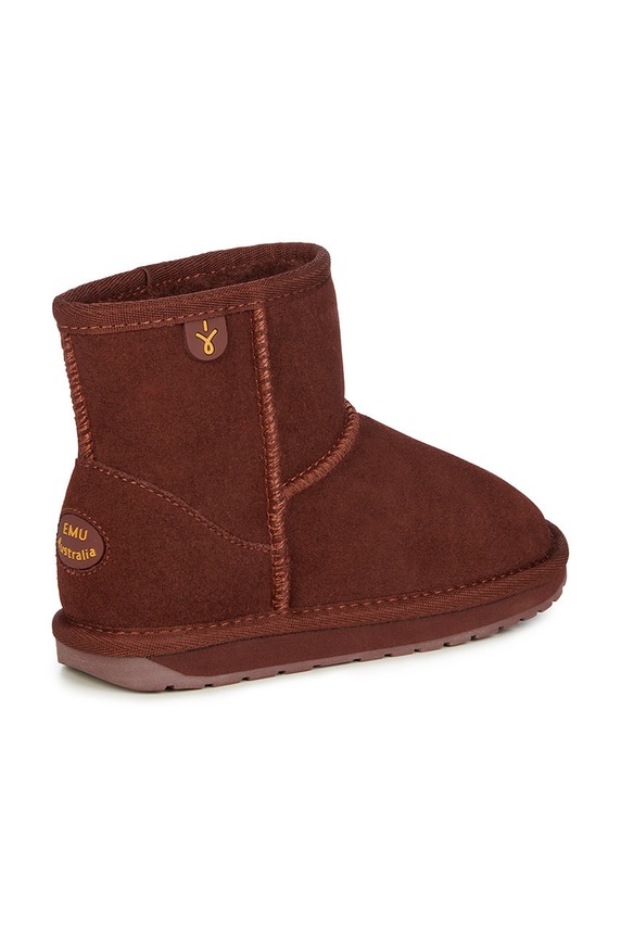 Dziewczynka Emu Australia śniegowce zamszowe dziecięce Wallaby Mini K10103.Wallaby.Mini brązowy