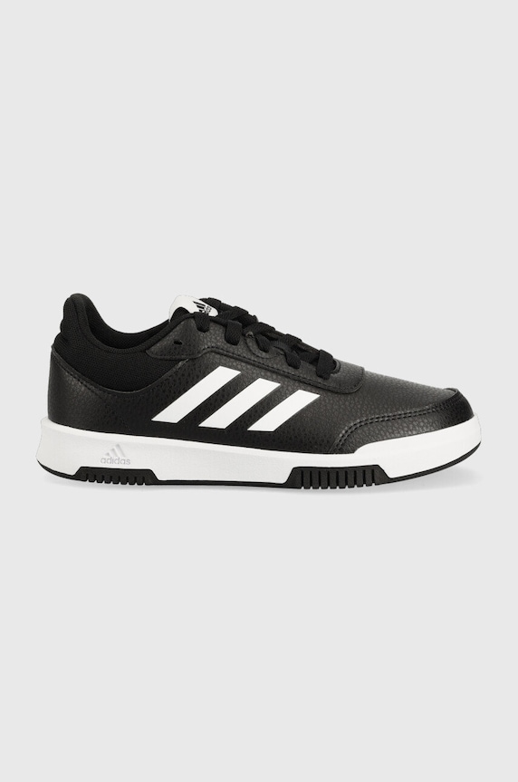 Detské tenisky adidas imitácia kože čierna GW6425