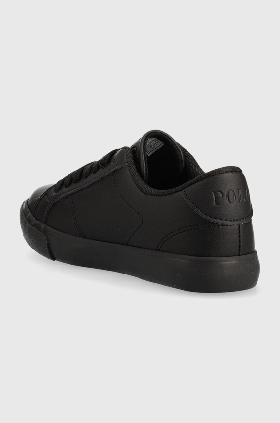 Chłopiec Polo Ralph Lauren sneakersy dziecięce RF103226 czarny