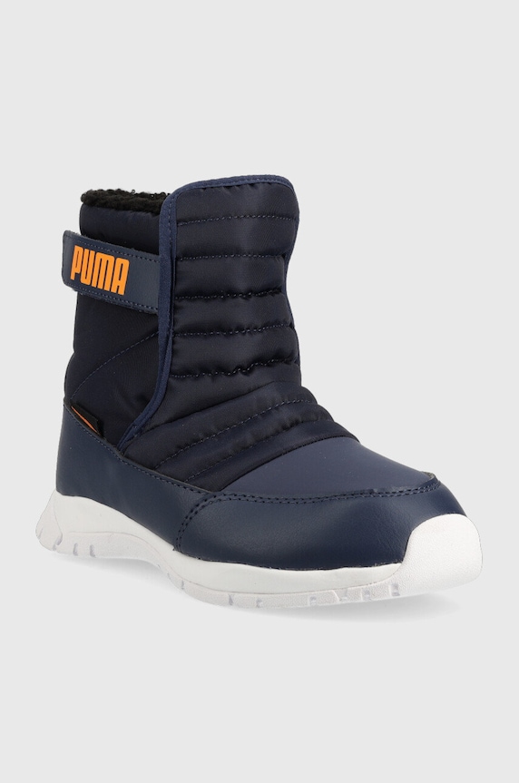 Παιδικές χειμερινές μπότες Puma 380745.K.9BYY σκούρο μπλε AW22