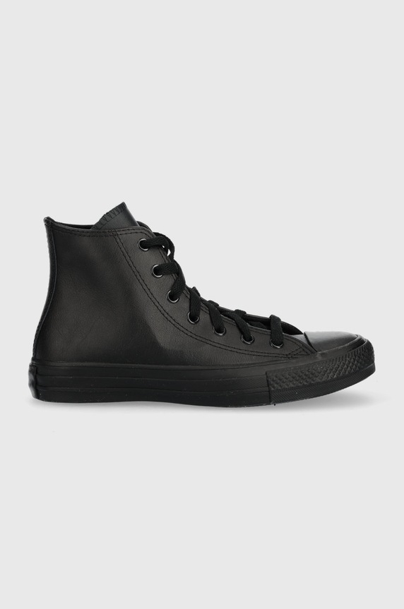 Converse trampki skórzane dziecięce Chuck Taylor All Star czarny A00917C
