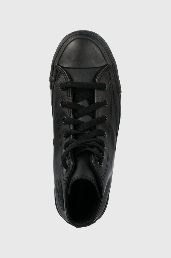 Converse trampki skórzane dziecięce Chuck Taylor All Star czarny A00917C