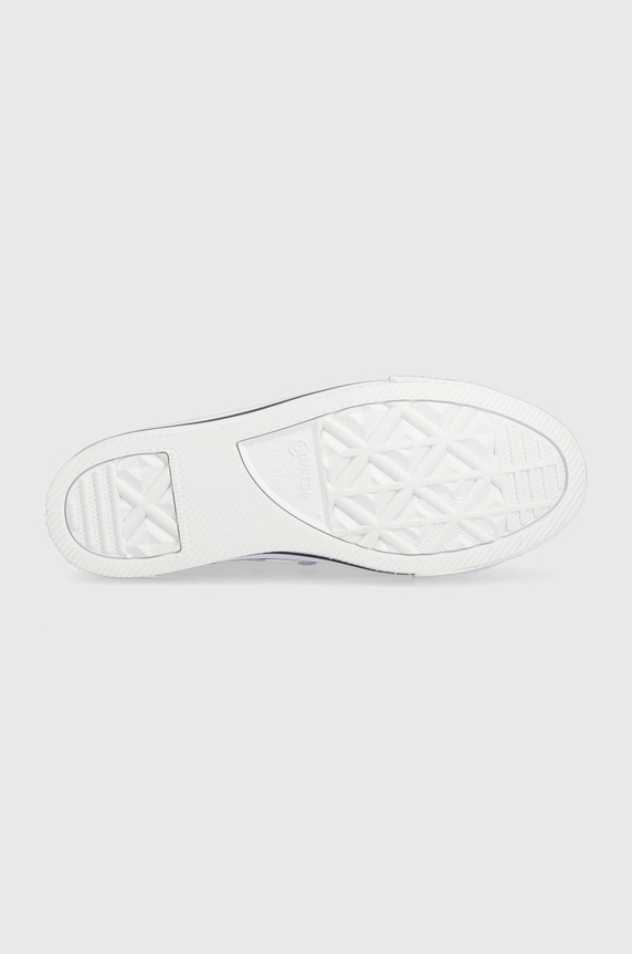 Converse trampki skórzane dziecięce Chuck Taylor All Star EVA Lift A02486C biały