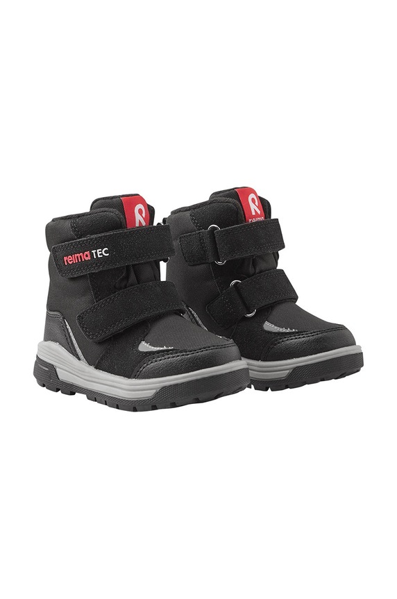 Reima cizme de iarna copii imitatie de piele negru 5400026A
