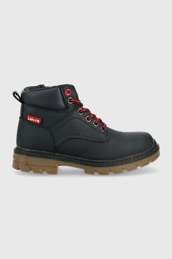 Levi's gyerek téli csizma szintetikus bőr sötétkék VFOR0070S.9BYY