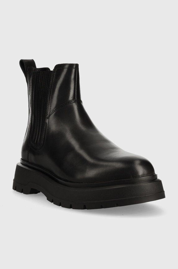 Vagabond Shoemakers sztyblety skórzane Jeff 5474.501.20 czarny AW22