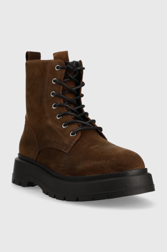 Semišové topánky Vagabond Shoemakers Jeff 5274.140.35 hnedá AW22