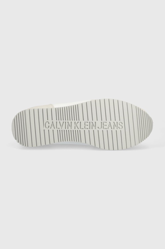 Calvin Klein Jeans sportcipő RUNNER SOCK LACE UP YM0YM00553.0GL fehér