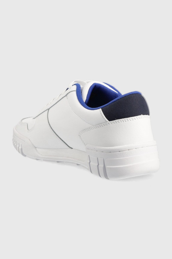 Obuwie Tommy Jeans sneakersy skórzane Retro Leather Cupsole Tjm Ess EM0EM01068.YBR biały