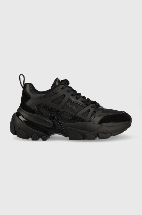 Michael Kors sneakersy Nick tekstylny czarny 42T2NIFS1D.001