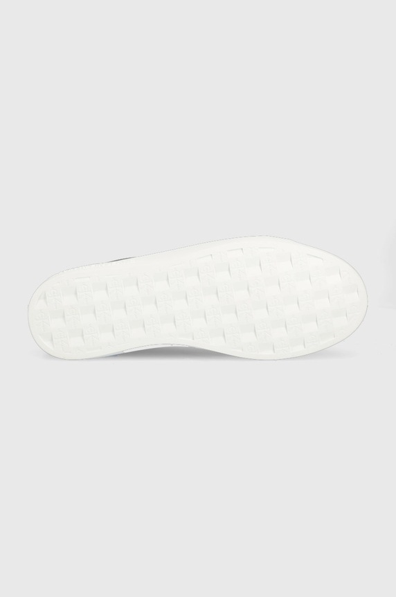 Calvin Klein Jeans bőr sportcipő CUPSOLE LACE UP LOW YM0YM00491.BDS fekete