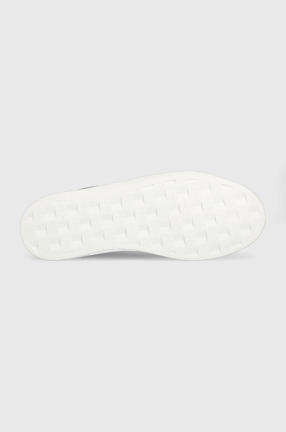 Calvin Klein Jeans bőr sportcipő CUPSOLE LACE UP LOW YM0YM00491.BDS fekete