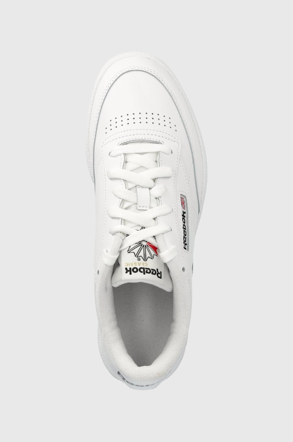 Reebok Classic sneakersy skórzane CLUB C 85 GZ1605 biały GZ1605.100009940