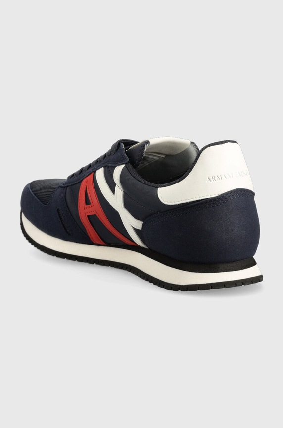 Obuwie Armani Exchange sneakersy XUX017.XCC68.S129 granatowy