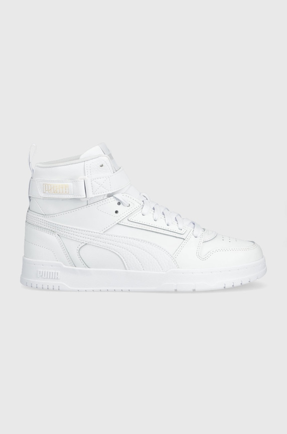 Sneakers boty Puma RBD Game imitace kůže bílá 385839
