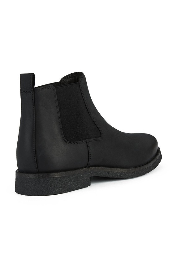 Geox scarpe in camoscio Uomo Claudio nero U2658A.000CL.C9999