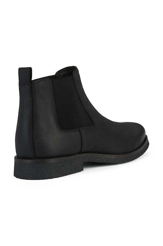 Geox scarpe in camoscio Uomo Claudio nero U2658A.000CL.C9999