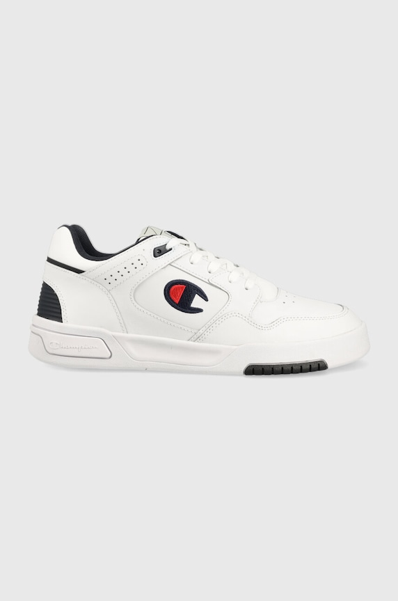 Sneakers boty Champion Low Cut Shoe Z80 imitace kůže bílá S21877