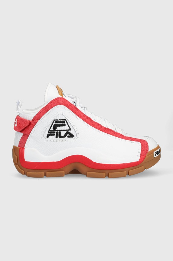 Fila pantofi piele acoperită alb FFM0152