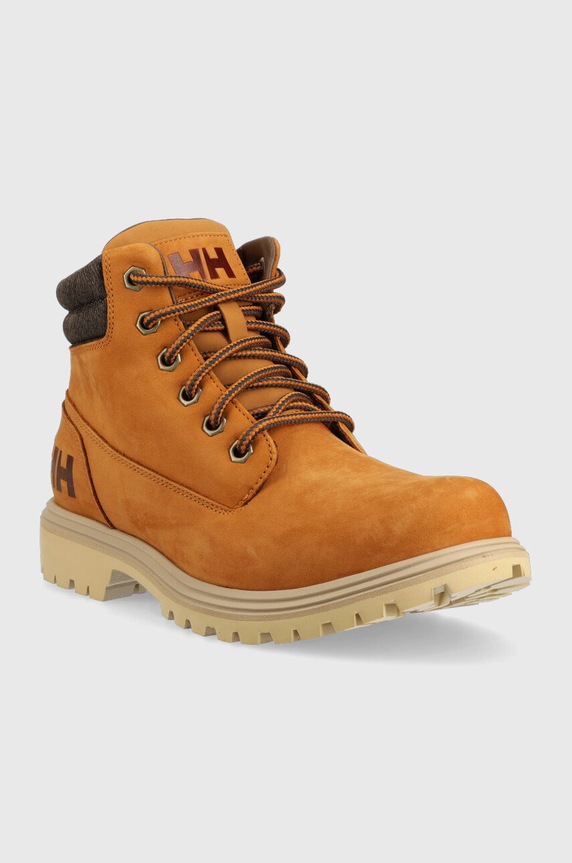 Helly Hansen workery skórzane 11424 żółty AW25